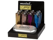 Wholesale Clipper Metal Icy Colours Gift Lighters
